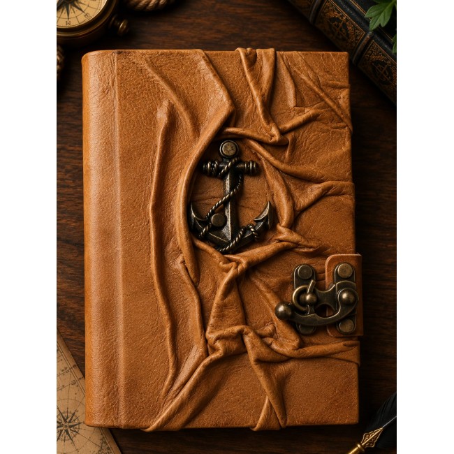 13cm x 18cm middle leather notebook -2